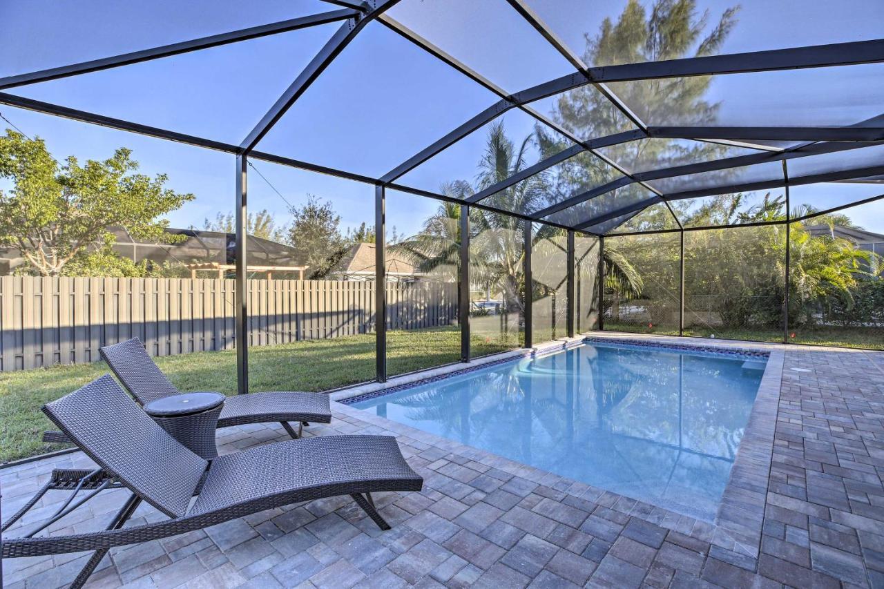 Sunny Hideaway In Cape Coral With Heated Pool! Villa Exterior photo